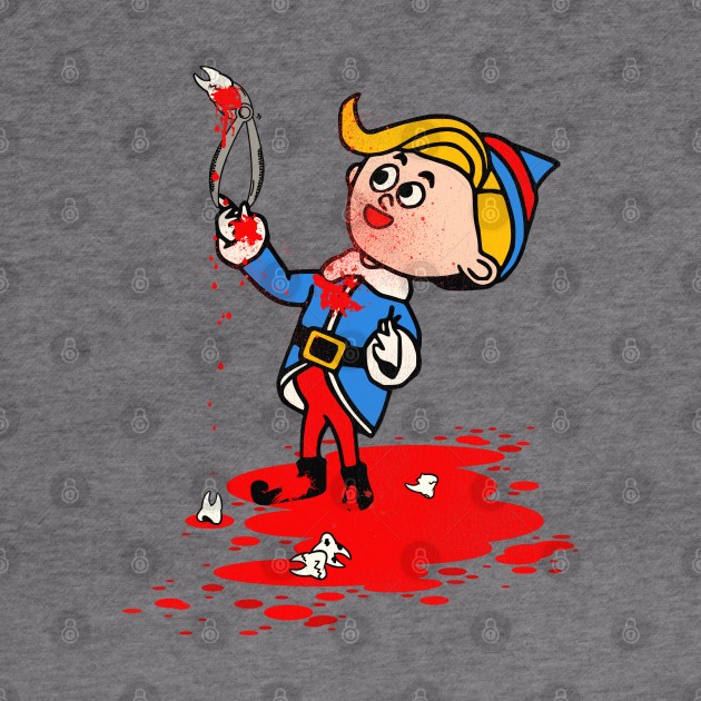 Hermey the Elf Tooth Extraction Specialist by darklordpug